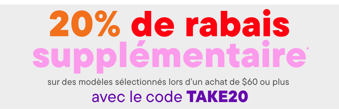 L'image affiche un grand texte rouge « 40 % » sur le côté gauche, avec un texte rose plus petit « off » sur le côté droit, sur un fond blanc uni.
