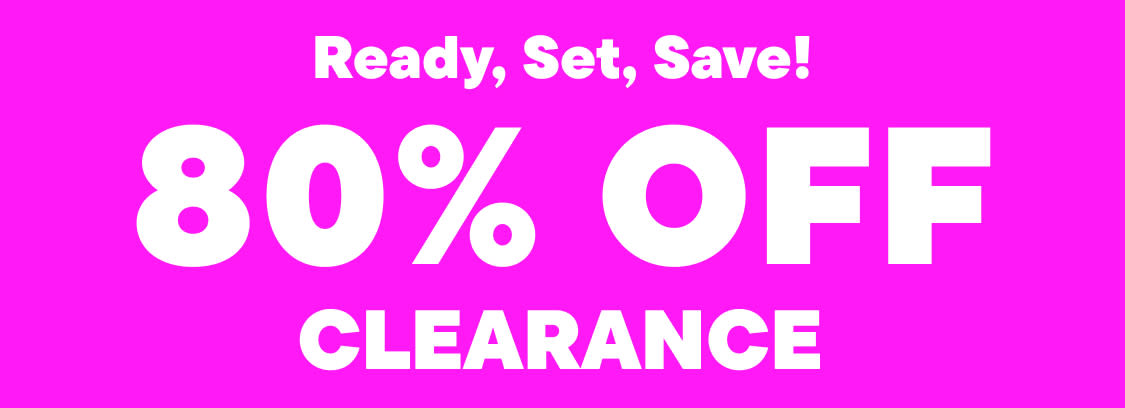 The image displays two large white percent symbols on a vibrant pink background.
