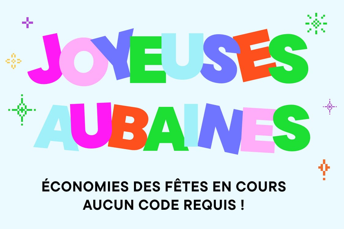 Texte coloré « CARRY DEAL » avec le texte « SAVINGS HAPPENING NOW - NO CODE » en dessous, sur fond bleu clair.