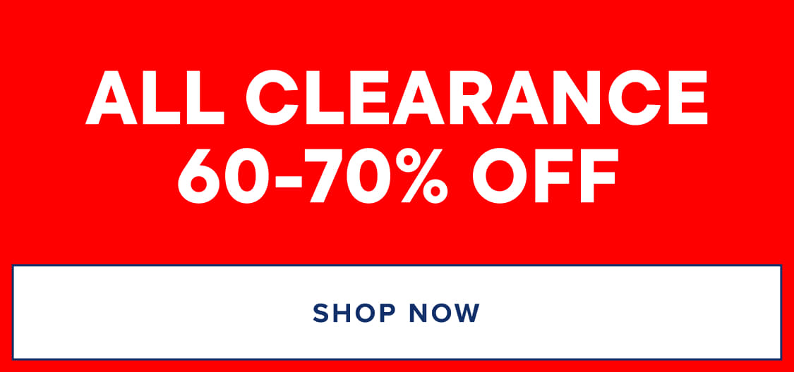 All Clearance 60-70% Off