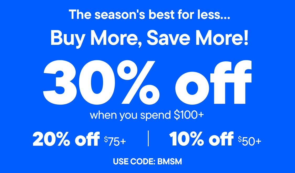 The image displays the text "off 20%" against a bright blue background.