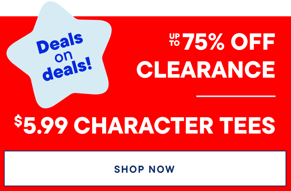 This is a red advertisement banner promoting a 75% discount on sweaters.