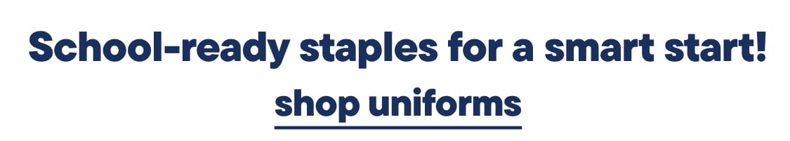 "School-ready staples for a smart start"
