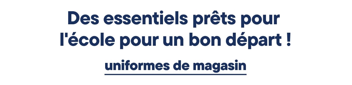 « Les indispensables pour bien démarrer l’école »
