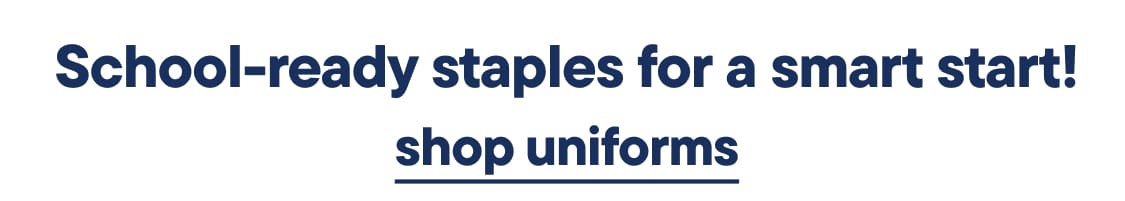 "School-ready staples for a smart start"