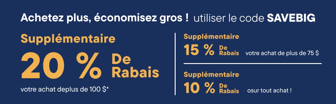 «Achetez plus, économisez gros !»
