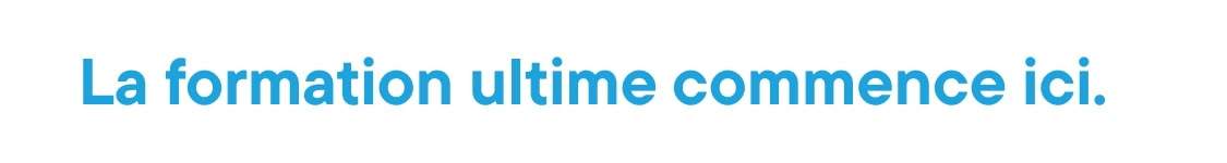 « La programmation ultime commence ici »