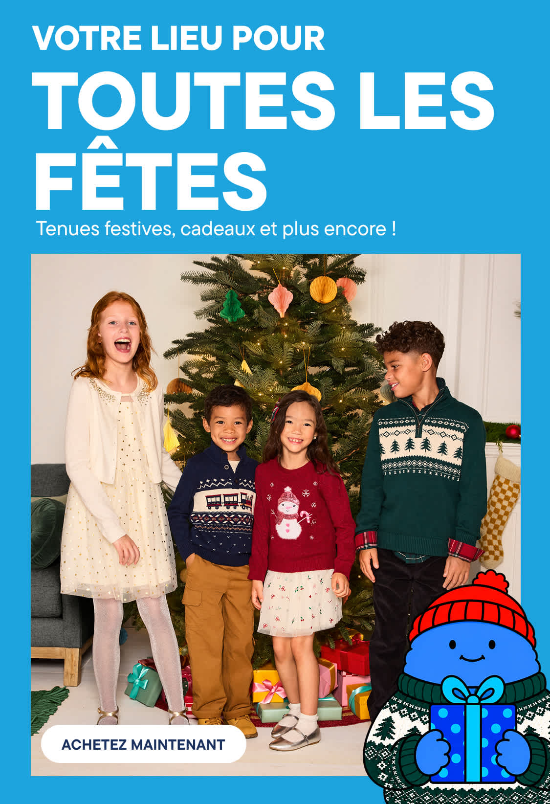 VOTRE LIEU POUR TOUT CE QUI CONCERNE LES FÊTES : Tenues festives, cadeaux et bien plus encore !