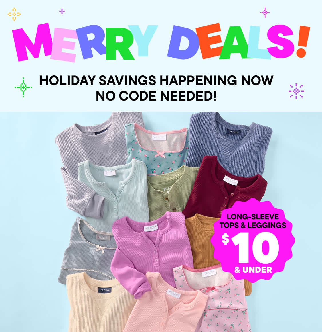 Colorful text spelling out "DEALS!" against a light blue background, with various geometric shapes and patterns surrounding it, indicating a promotional or sales-related image.