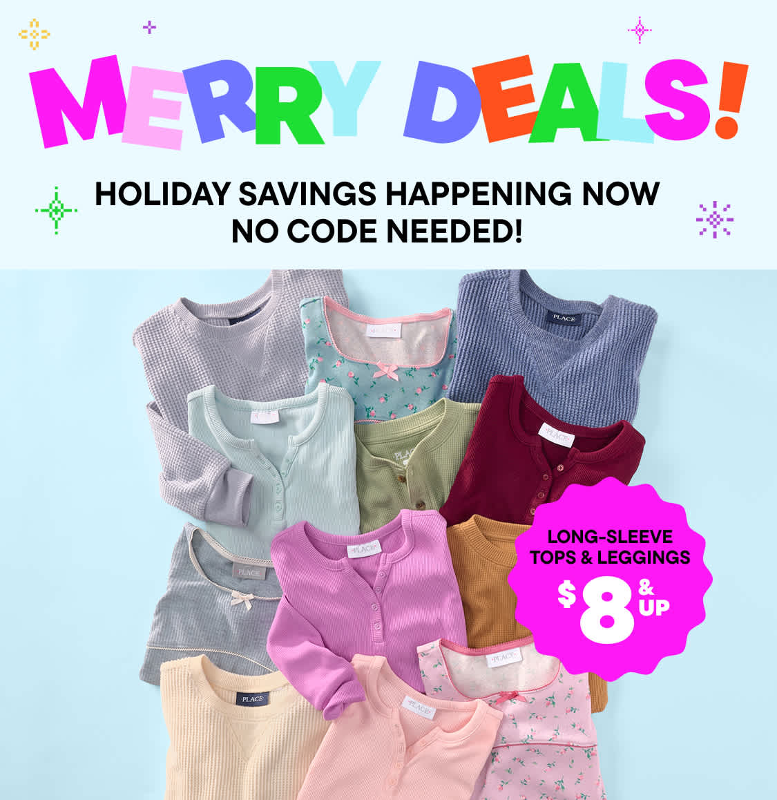 Texto colorido que deletrea "¡OFERTAS!" sobre un fondo azul claro, rodeado de diversas formas y patrones geométricos, lo que indica una imagen promocional o relacionada con las ventas.