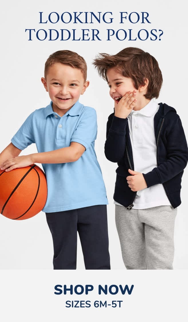 Looking for toddler polos ?