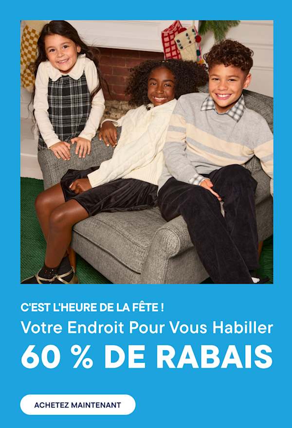 Votre boutique pour vous habiller avec 60 % de réduction