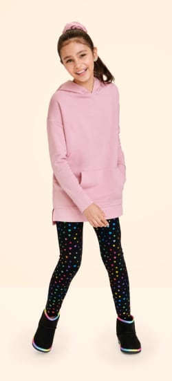 Girls cozy leggings clearance