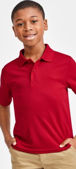 The Children's Place Boys' Short Sleeve Performance Polo 
