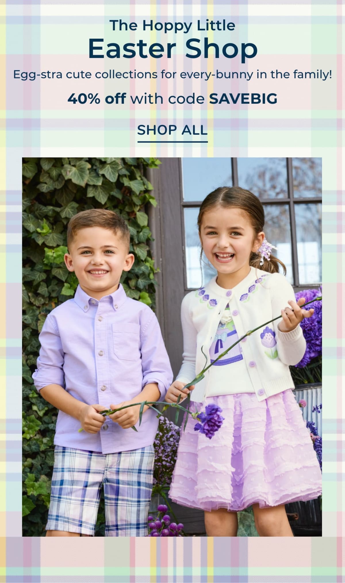 The Hoppy Little Easter Shop | Egg-stra cute collections for every-bunny in the family! 40% off with code SAVEBIG