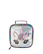 Girls Metallic Flip Sequin Unicorn Lunch Box