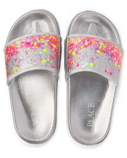 Girls Confetti Shaker Slides