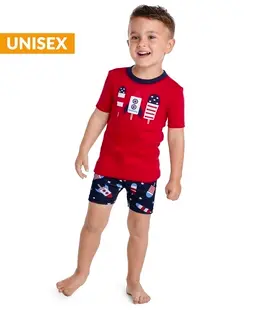 Kids American Popsicle Snug Fit Cotton Pajamas - Gymmies