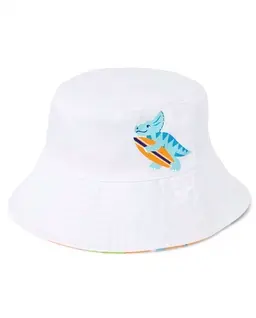 Boys Dino Bucket Hat - Swim