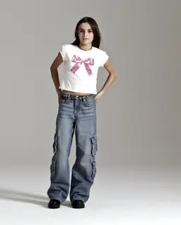 Tween Baggy Cargo Jeans