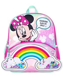 Minnie mouse rainbow backpack online