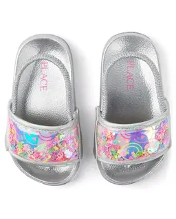 Toddler Girls Shakey Happy Face Slides