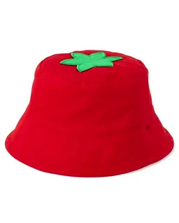 Baby Girls Strawberry Reversible Bucket Hat