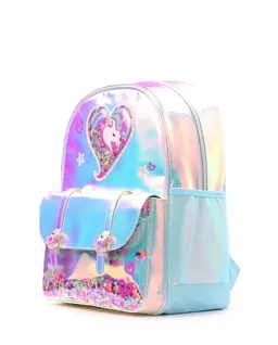Girls Crackle Shakey Unicorn Backpack