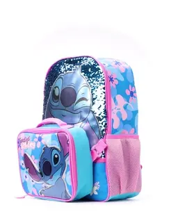 Ensemble 2 pièces sac à dos Stitch pour fille