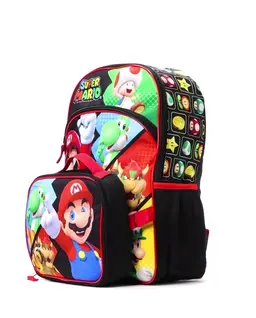 Boys Super Mario Backpack 2-Piece Set