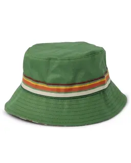 Boys Reversible Palm Bucket Hat - Safari
