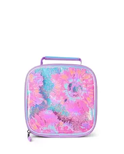 Girls Holographic Tie Dye Lunchbox