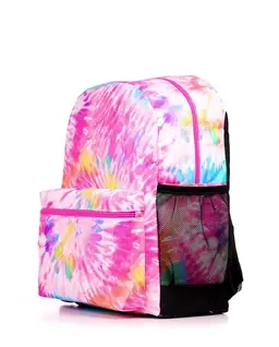 Girls Rainbow Tie Dye Backpack