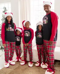 Matching Family Pajamas - Christmas Crew Plaid Collection