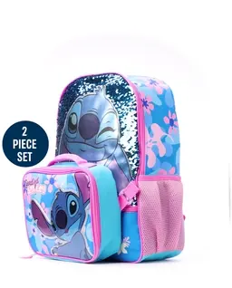 Girls Stitch Backpack 2-Piece Set