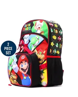 Boys Super Mario Backpack 2-Piece Set