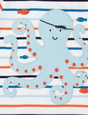 Boys Peek-A-Boo Octopus Top - Whale Hello There