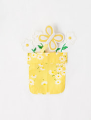 Top de maceta con apliques para niñas - Sunny Daisies