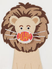 Boys Peek-A-Boo Lion Top - Summer Safari
