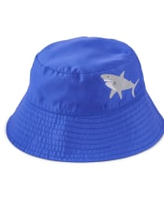 Sombrero de pescador reversible Dino para niños - Splish-Splash