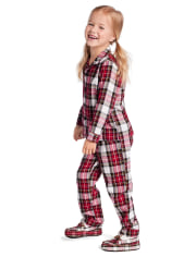 Unisex Matching Family Plaid Flannel Pajamas - Gymmies