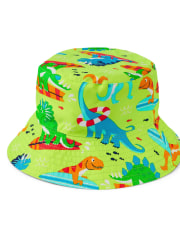 Boys Reversible Octopus Bucket Hat - Splish-Splash
