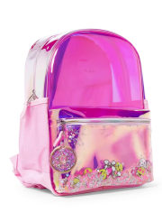 Girls Shakey Rainbow Emoji Backpack