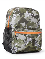 camo backpack boys