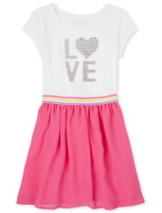 girls flip sequin dress