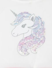 Girls Flip Sequin Knit To Woven Dress