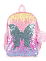 Girls Flip Sequin Butterfly Backpack