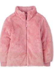 Girls Reversible Puffer Jacket