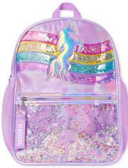 Girls Shakey Unicorn Backpack