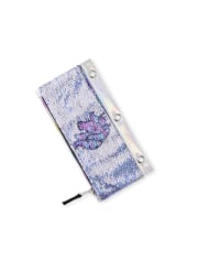 Girls Metallic Flip Sequin Unicorn Pencil Case
